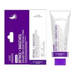 Luxe Organix Retinol + Bakuchiol Gentle Glow Treatment Cream (30ml)