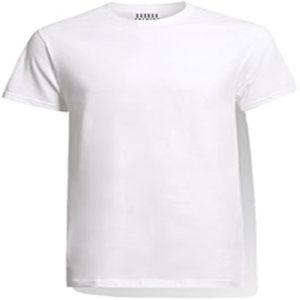 Men’s Plain Cotton Crewneck T-Shirt – White