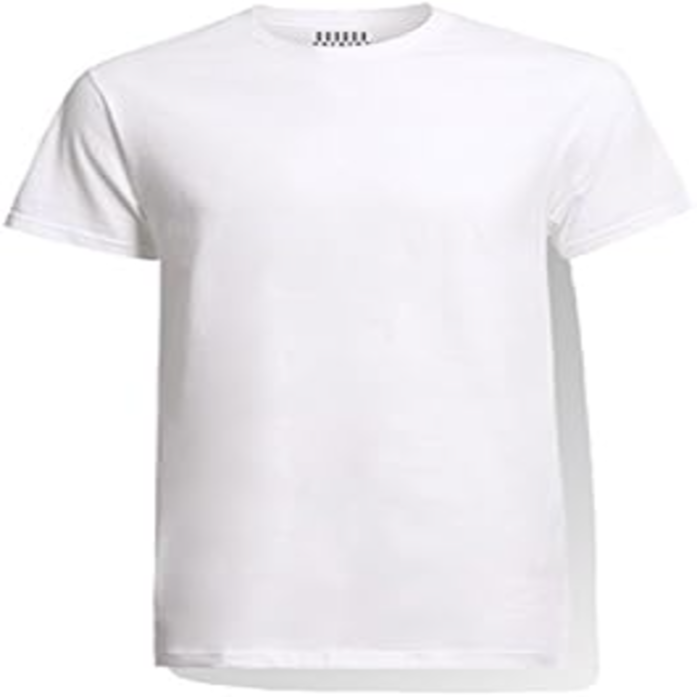 Men's Plain Cotton Crewneck T-Shirt - White