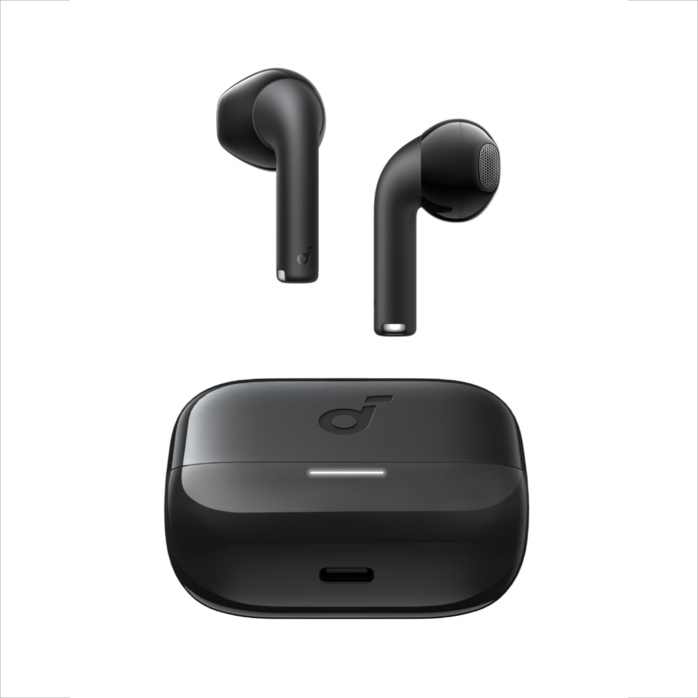 Soundcore K20i Semi-In-Ear Wireless Earbuds - Black