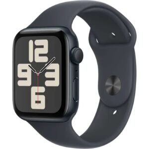 Apple Watch SE (2024) GPS 40mm (Midnight Aluminium) with Sport Band