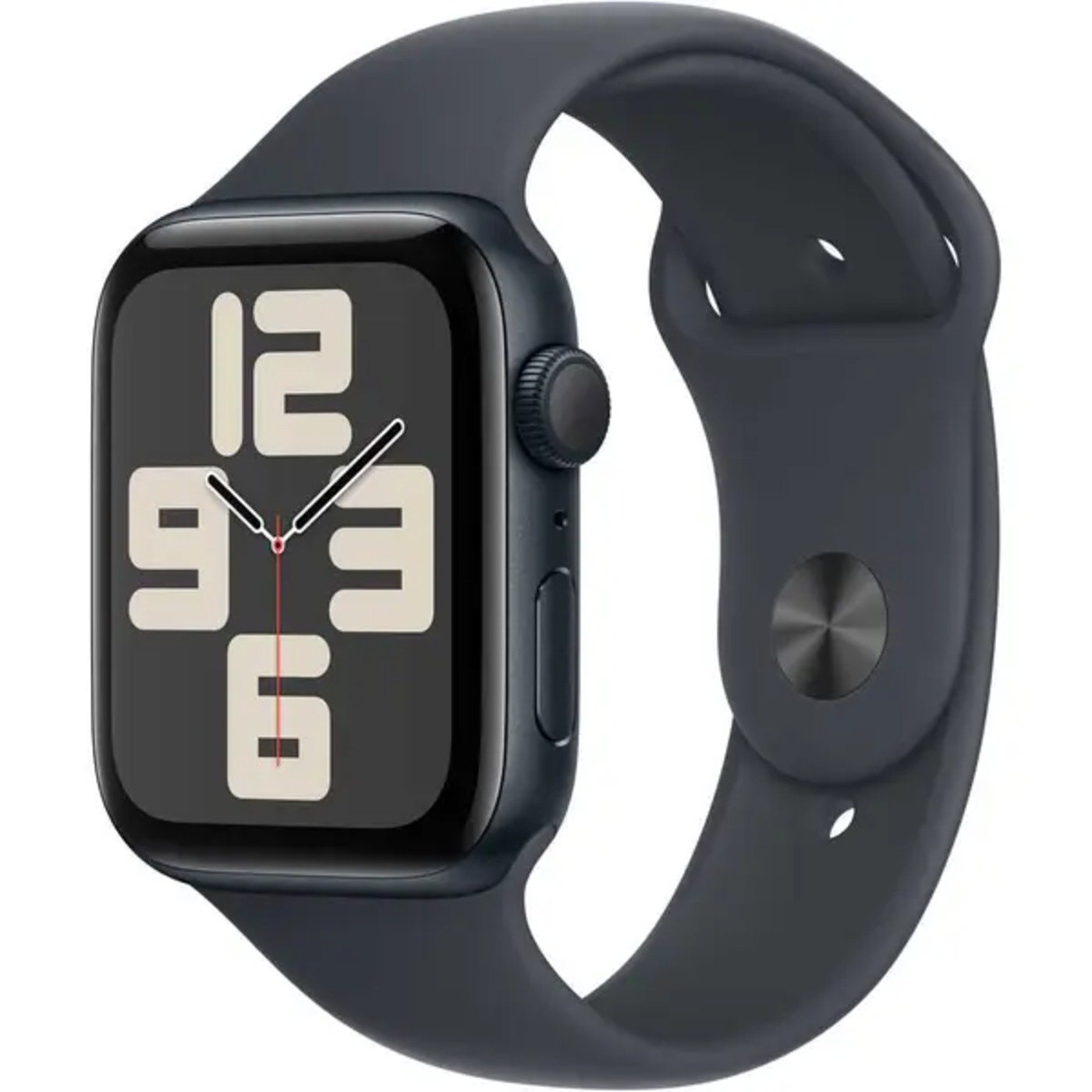 Apple Watch SE (2024) GPS 40mm (Midnight Aluminium) with Sport Band